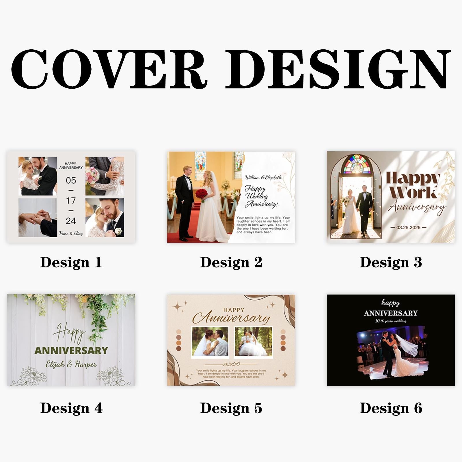 Personalized Wedding Video Book: Anniversary Memory Keepsake