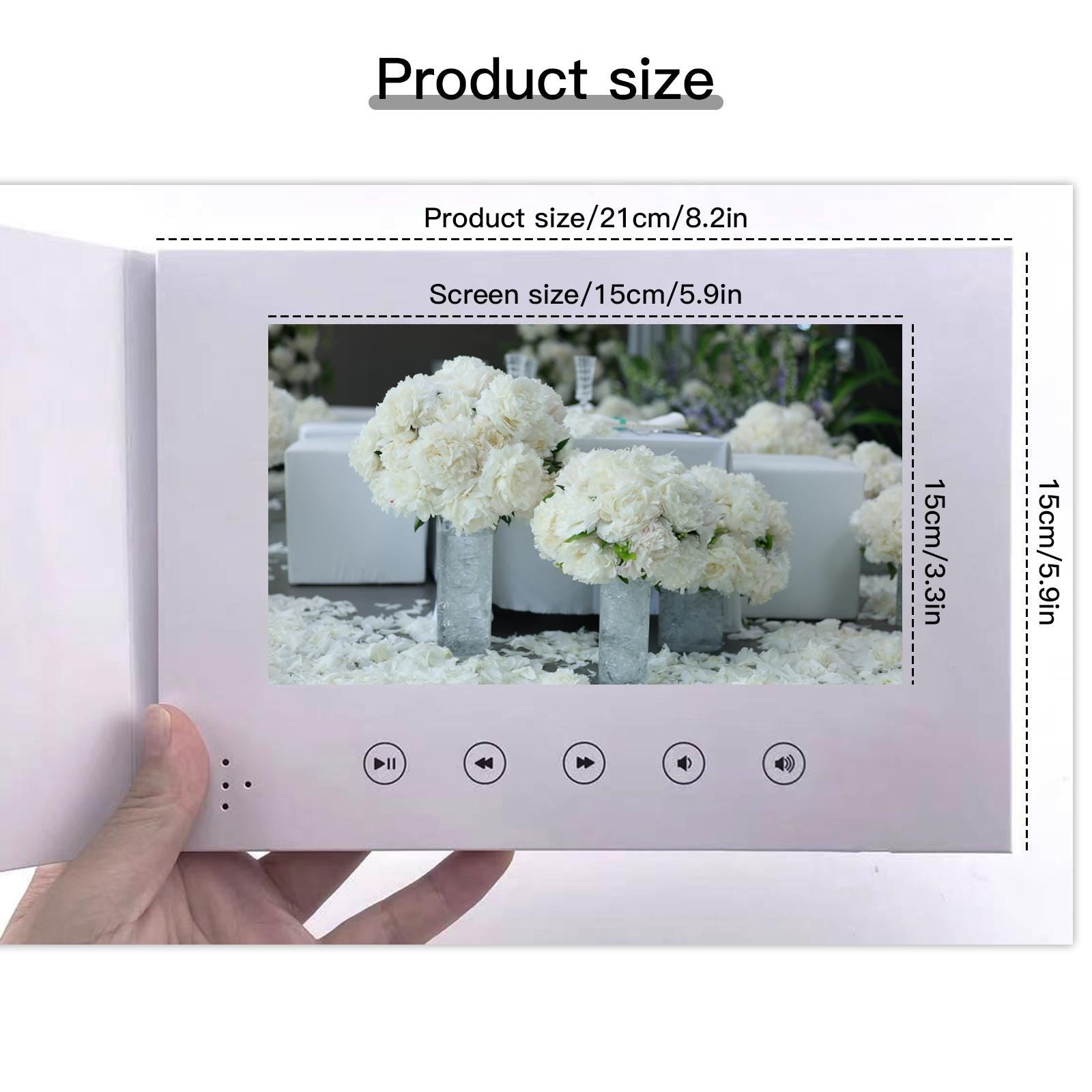 Personalized Wedding Video Book: Anniversary Memory Keepsake