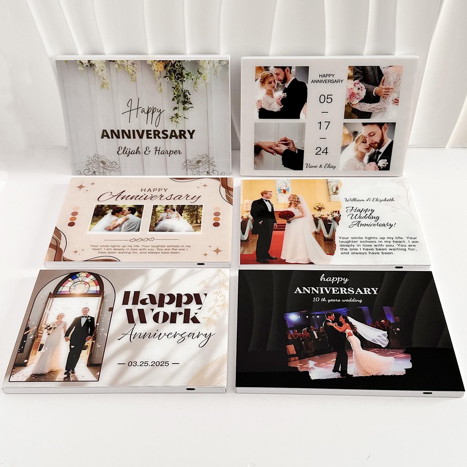 Personalized Wedding Video Book: Anniversary Memory Keepsake