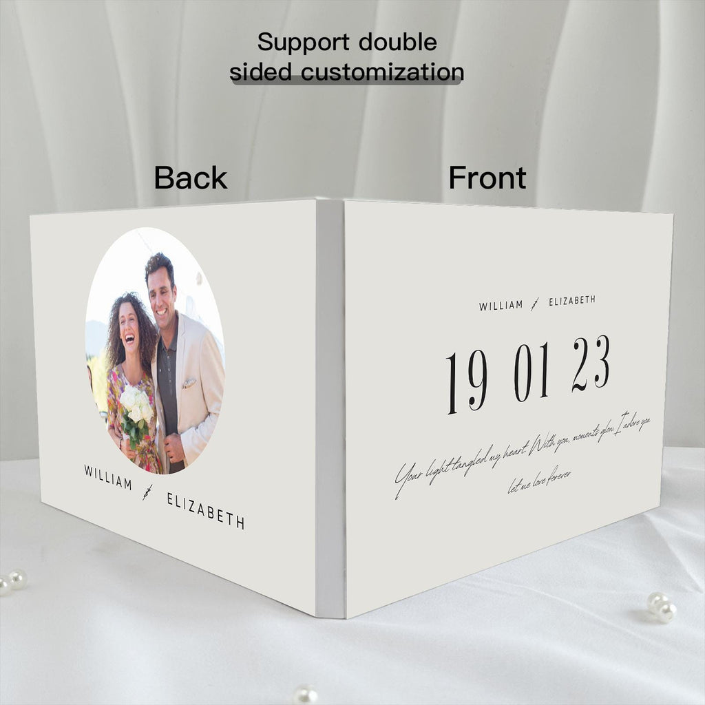 Custom Anniversary Video Book: Personalized Wedding Photo Album