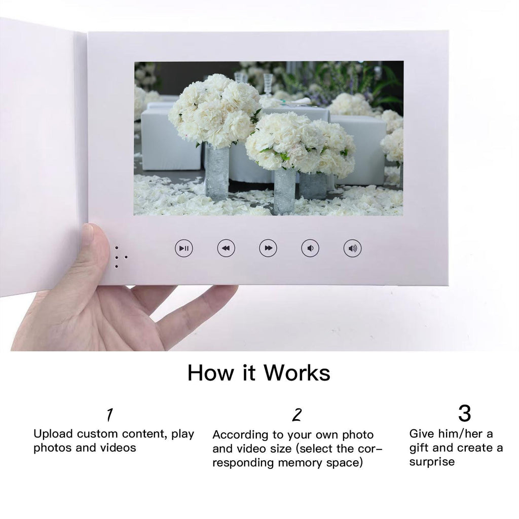 Personalized Wedding Video Book: Anniversary Memory Keepsake