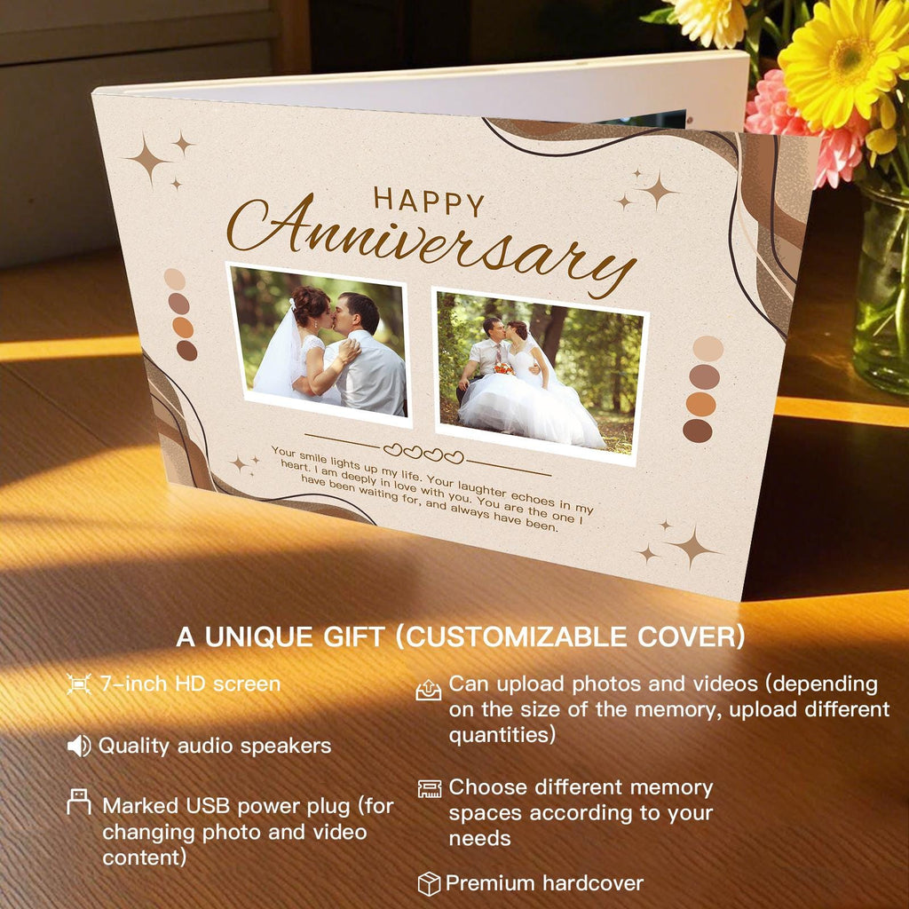 Personalized Wedding Video Book: Anniversary Memory Keepsake