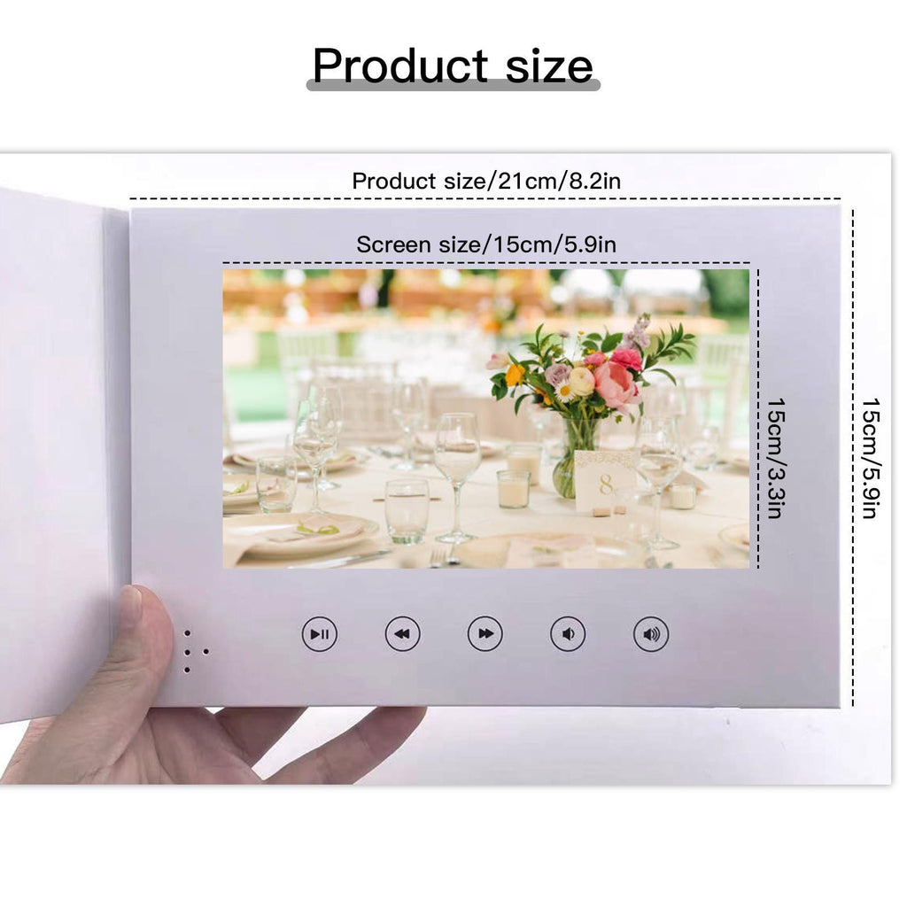 Custom Anniversary Video Book: Personalized Wedding Photo Album