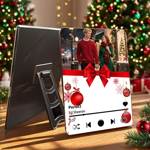 Christmas Gifts - Customized Family Photos and Songs, Personalized Photo Decorations, Christmas Decorations, Unique Christmas Gifts